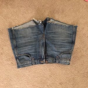 J Brand high rise jean shorts
